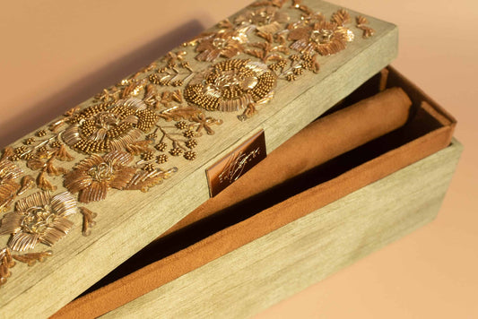 PRE-ORDER - ANAYA Bangle Box (Sage Green Silk)