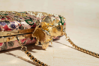 PRE-ORDER - MUMBAI DREAMS (Nude Pink) -  Floral Clasp