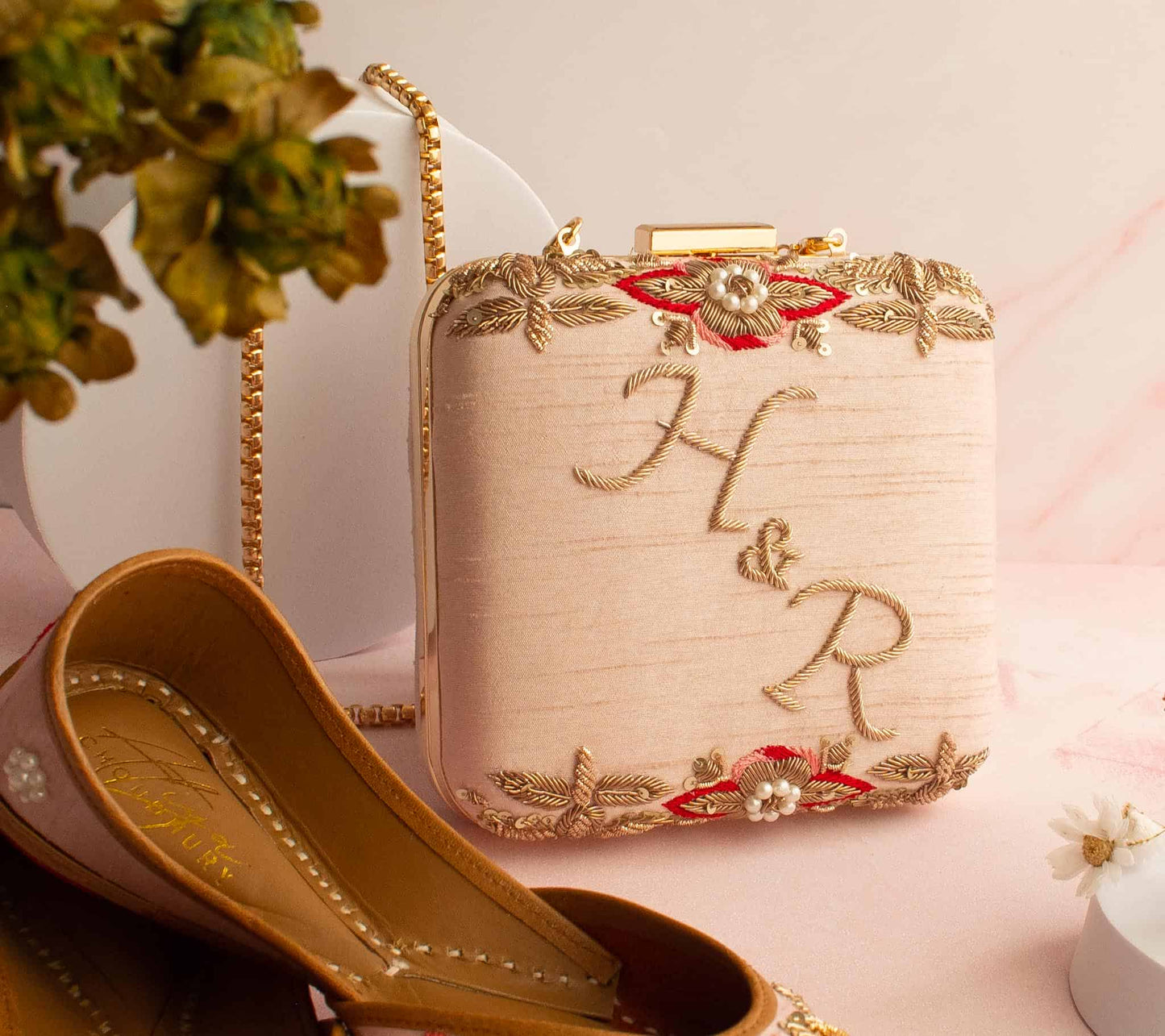 PRE-ORDER Camellia Clutch (Personalise)