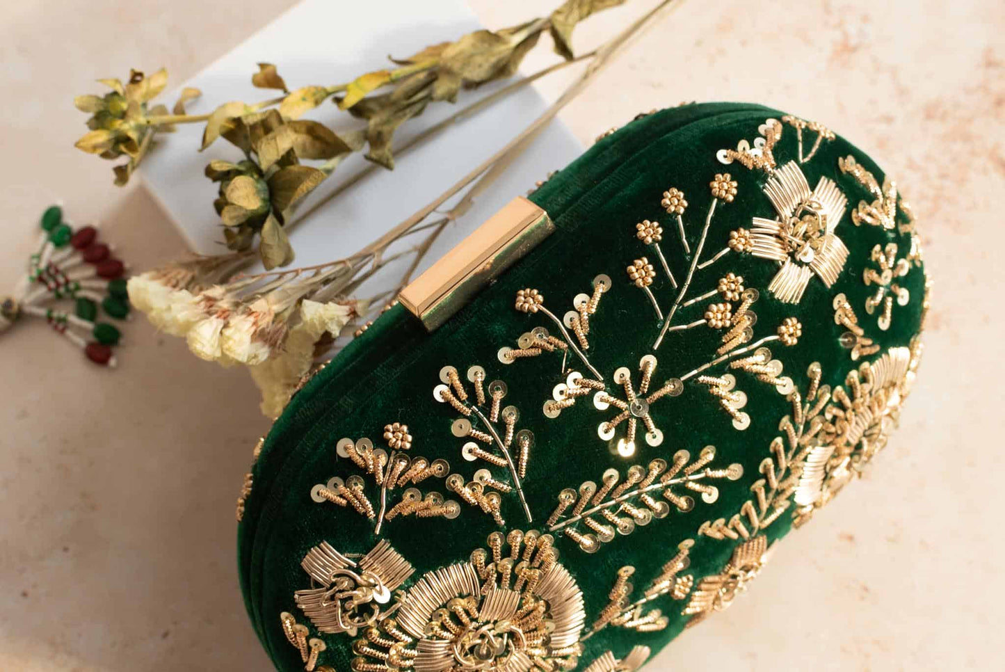 PRE-ORDER - ANAYA - Emerald Green Velvet