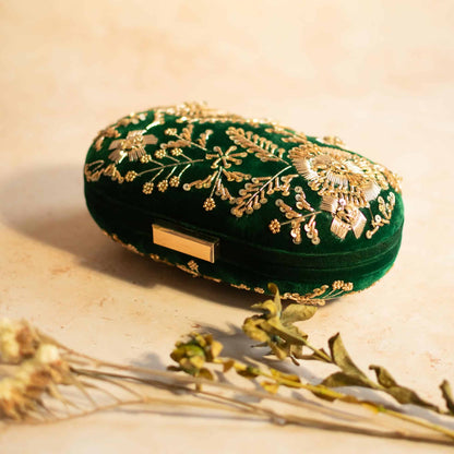 PRE-ORDER - ANAYA - Emerald Green Velvet