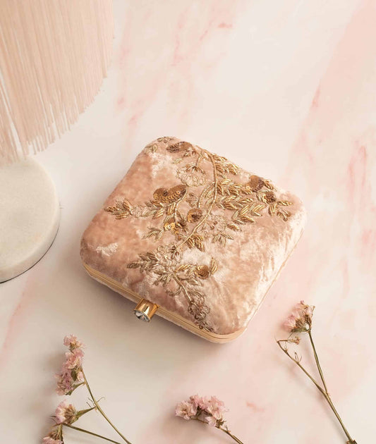 PRE-ORDER - SHAYRA (Nude Pink Velvet)