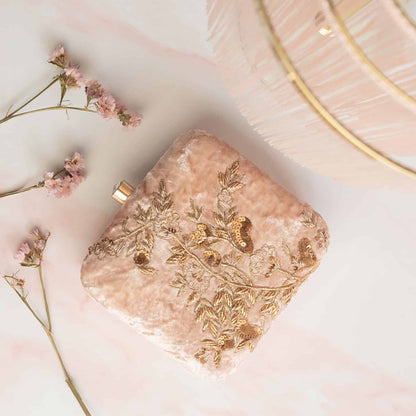 PRE-ORDER - SHAYRA (Nude Pink Velvet)