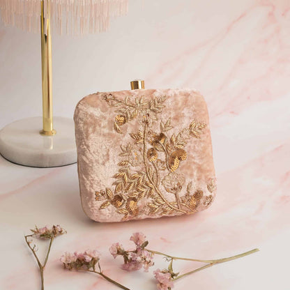 PRE-ORDER - SHAYRA (Nude Pink Velvet)