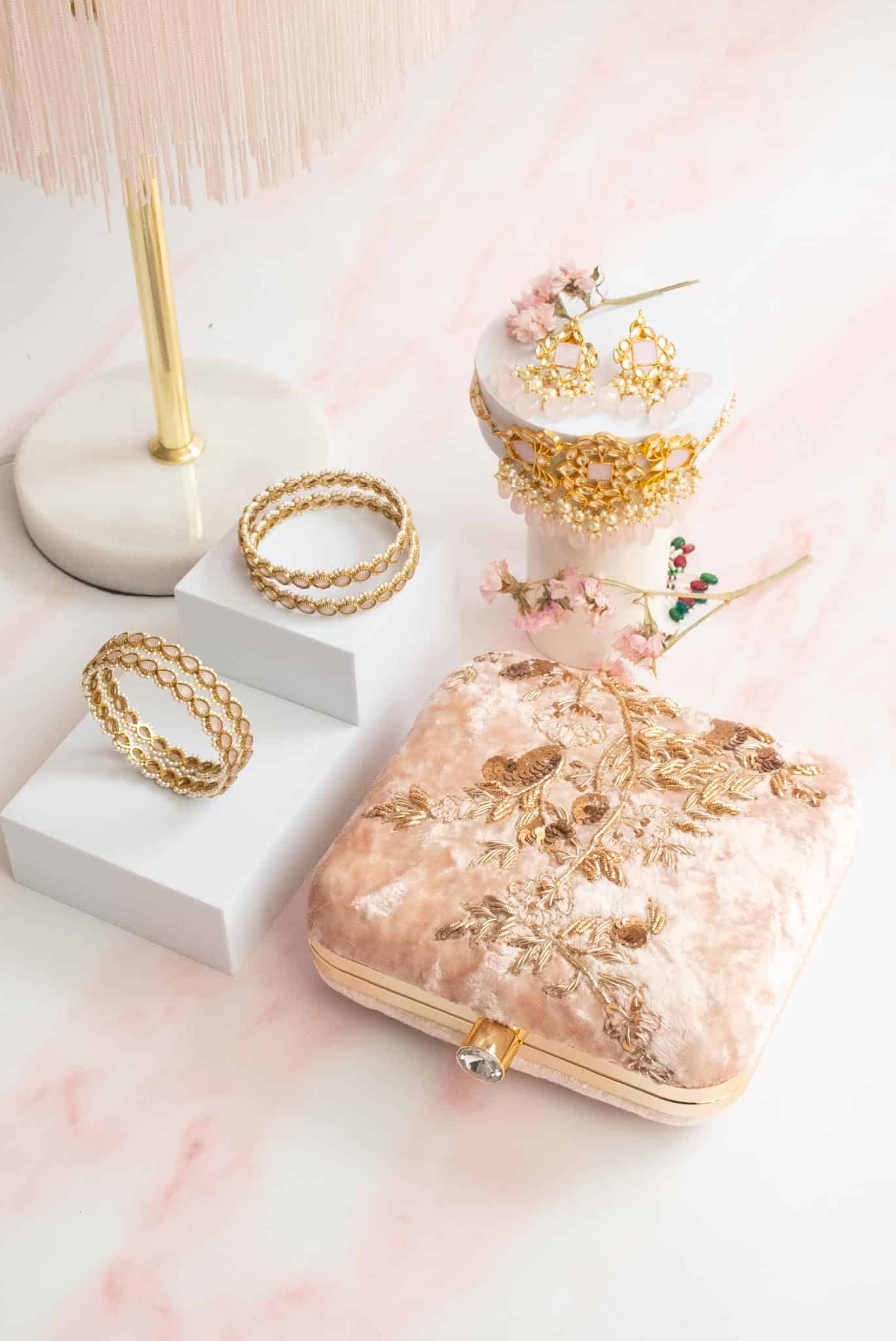 PRE-ORDER - SHAYRA (Nude Pink Velvet)