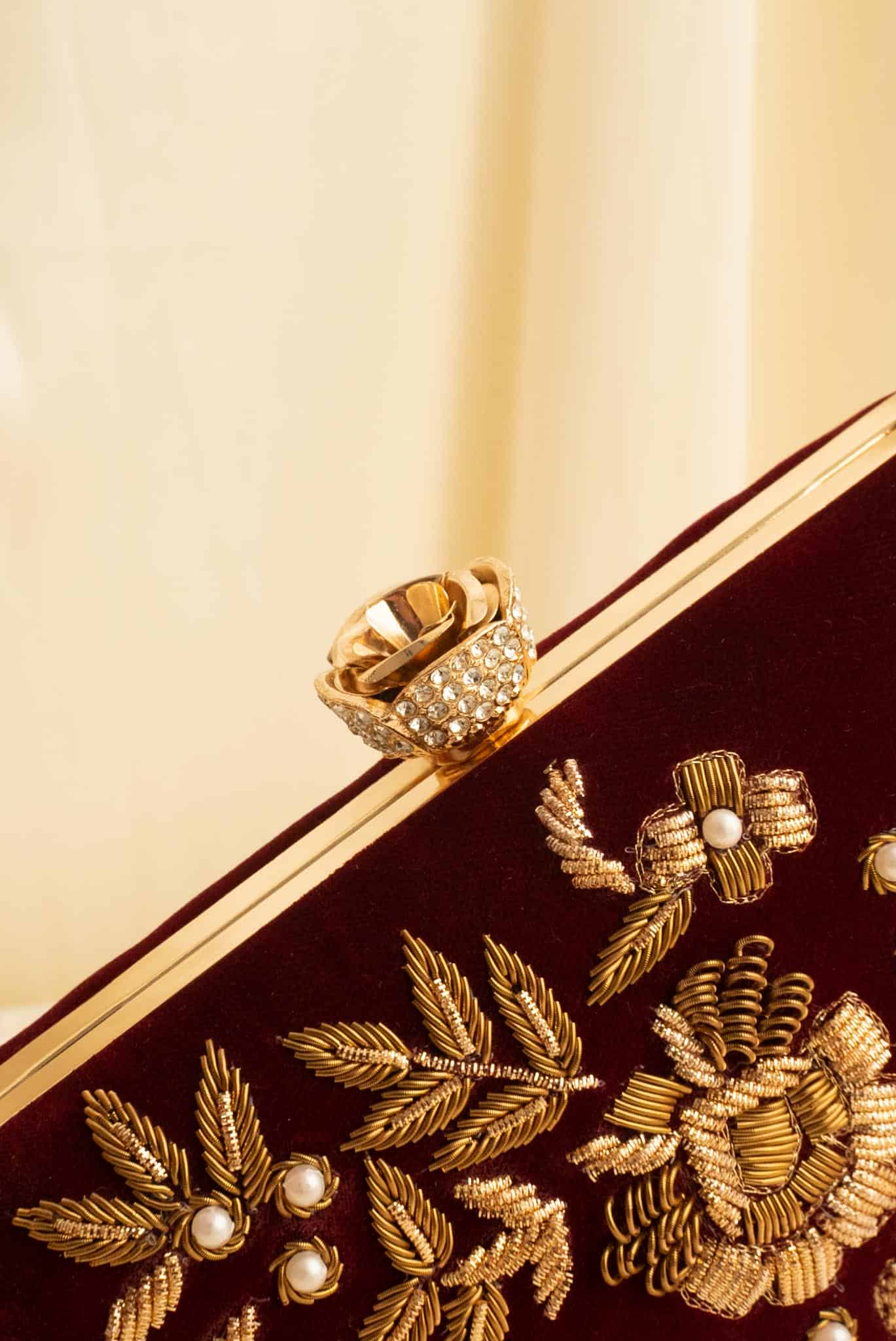 PRE-ORDER - Samina (Maroon Velvet)