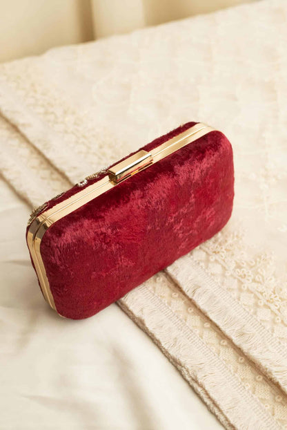 PRE-ORDER - JESSIE (Maroon Velvet)