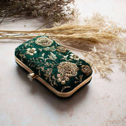 PRE-ORDER - ANAYA - Bottle Green Velvet