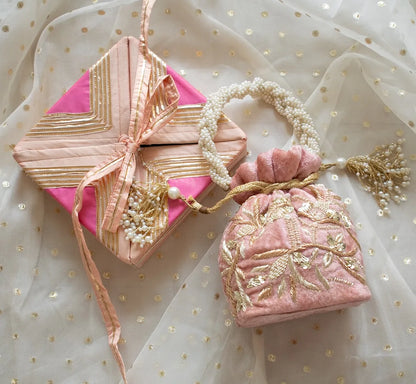Maharani Petite Gift Box (Nude Pink & Pink)