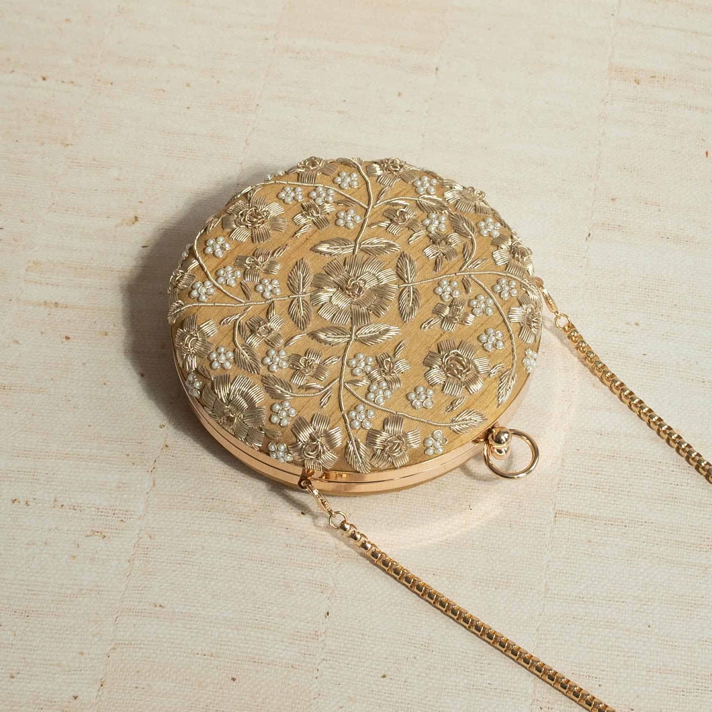 PRE-ORDER - ASHA (Round) - Gold