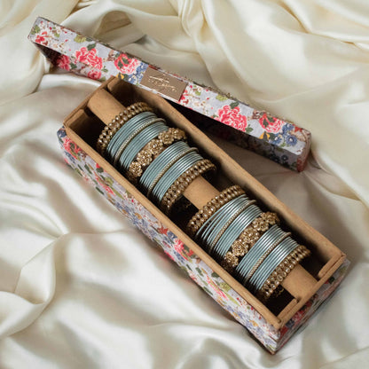 PRE-ORDER / MUMBAI DREAMS Bangle Box (Powder Blue)