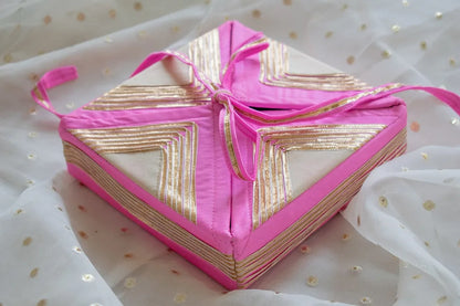 Maharani Petite Gift Box (Hot Pink & Nude Beige)