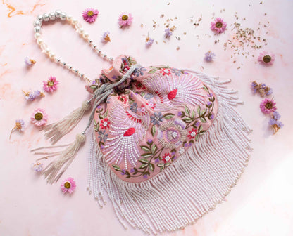 PRE-ORDER - Spring Bloom Pouch (Pink)