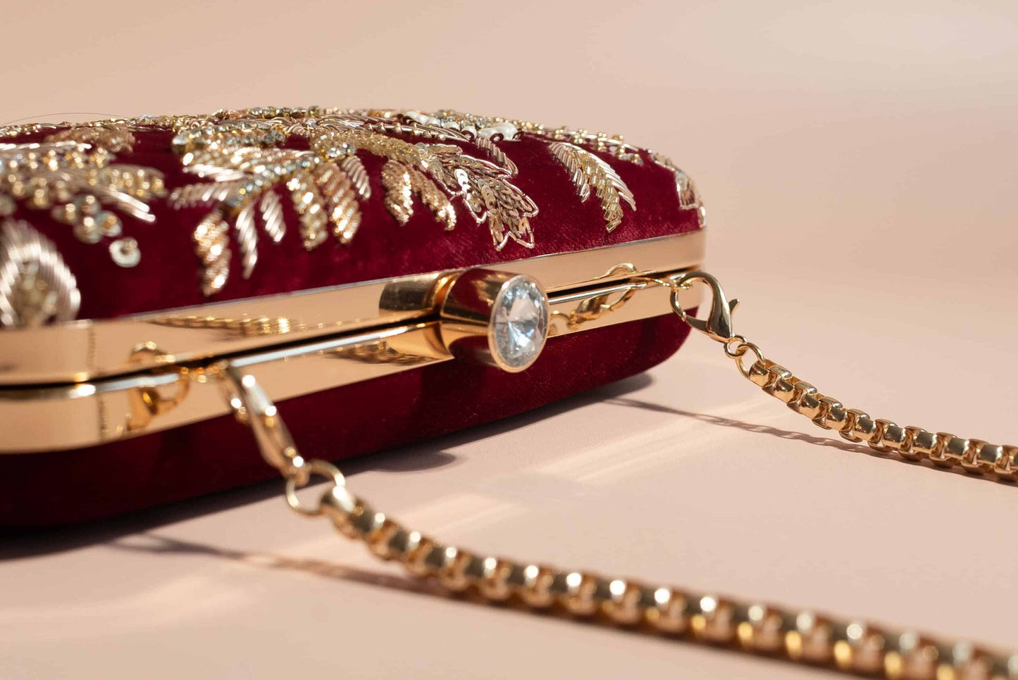 PRE-ORDER - Jaslin (Maroon Velvet)