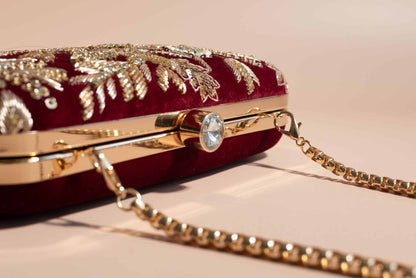 PRE-ORDER - Jaslin (Maroon Velvet)