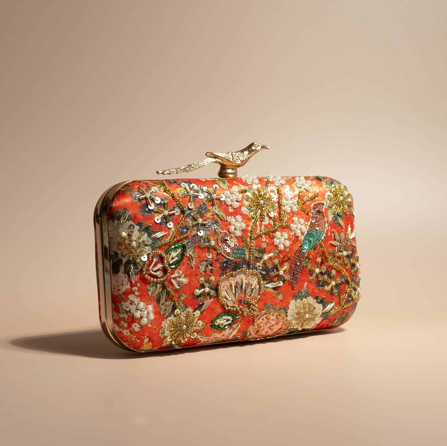 PRE-ORDER - MUMBAI DREAMS (Orange) - Bird Clasp