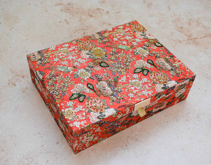 Mumbai Dreams Trousseau Box (Orange)