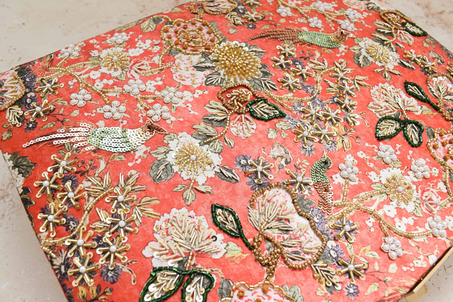 Mumbai Dreams Trousseau Box (Orange)