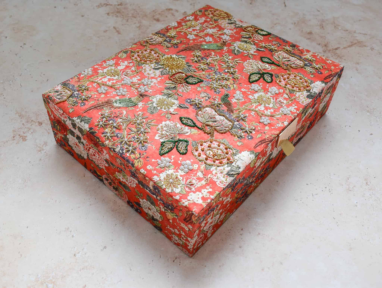 Mumbai Dreams Trousseau Box (Orange)