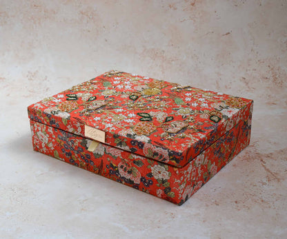 Mumbai Dreams Trousseau Box (Orange)
