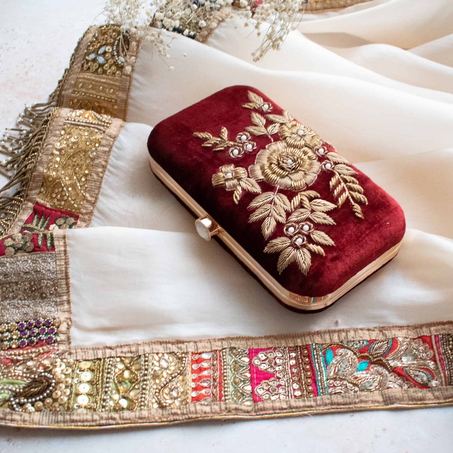 PRE-ORDER - Aashiq (Maroon Velvet)