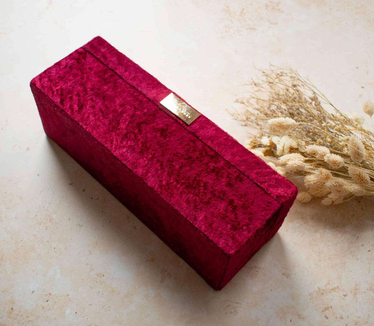 PRE-ORDER /ANAYA Bangle Box (Maroon Velvet)