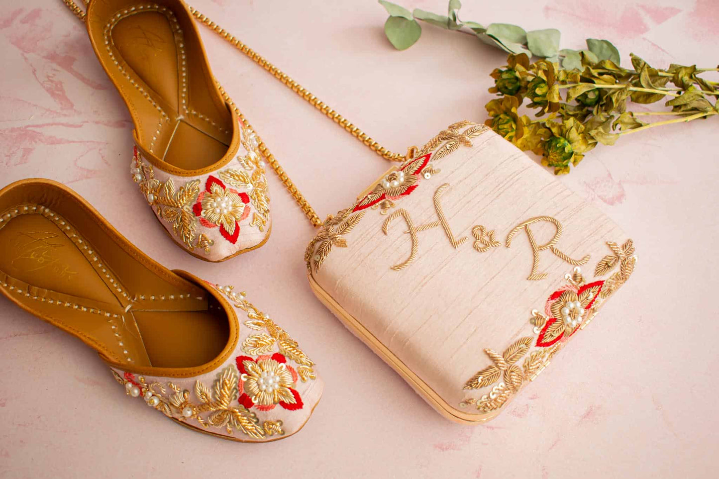 PRE-ORDER Camellia Clutch (Personalise)