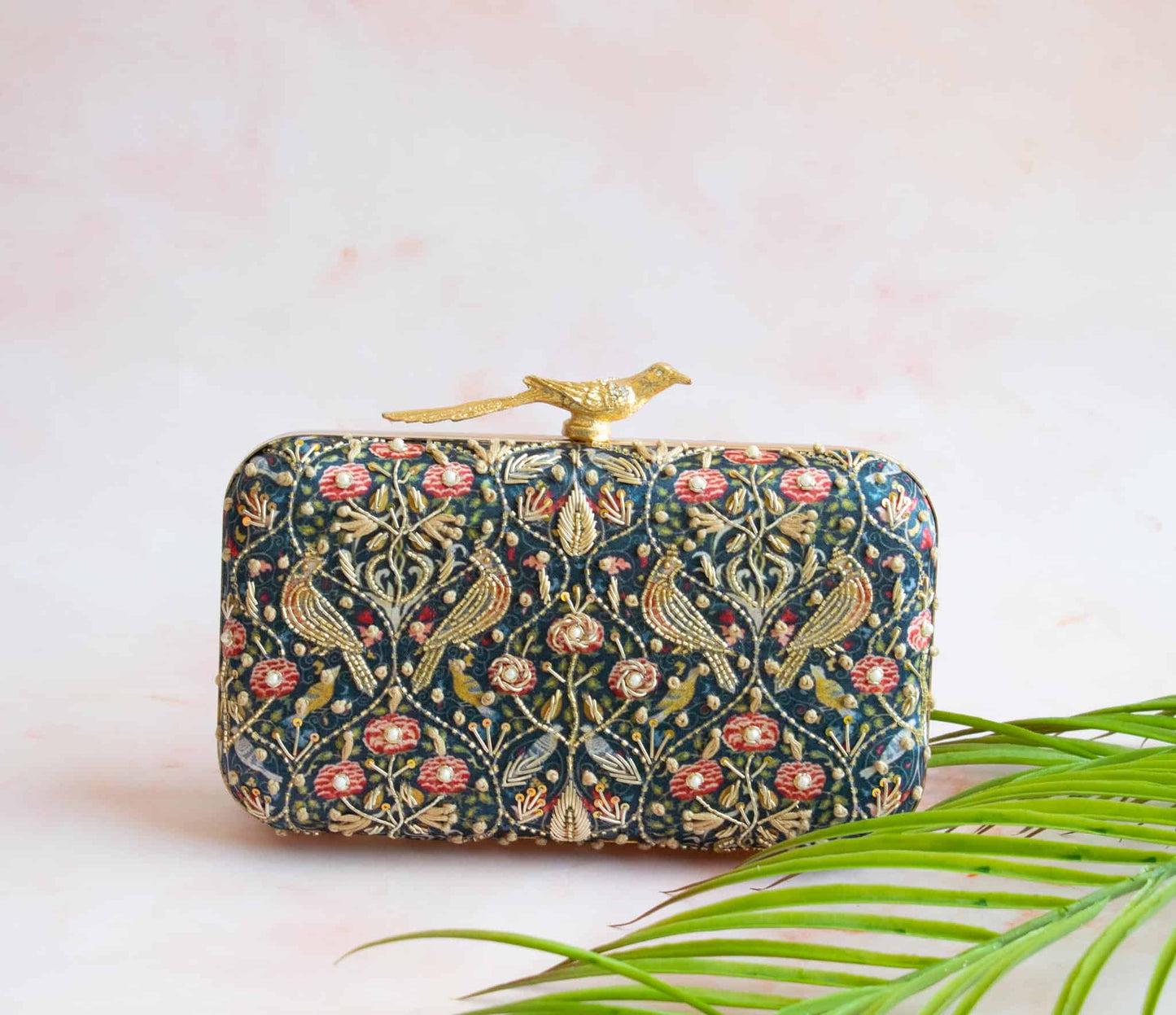 PRE-ORDER - Blue Jaipur (Bird Clasp)