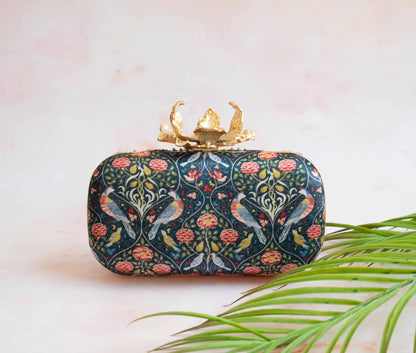 PRE-ORDER - Blue Jaipur (Floral Clasp)