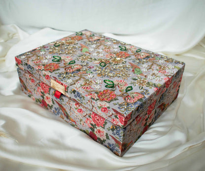 PRE-ORDER - MUMBAI DREAMS TROUSSEAU BOX (Powder Blue)