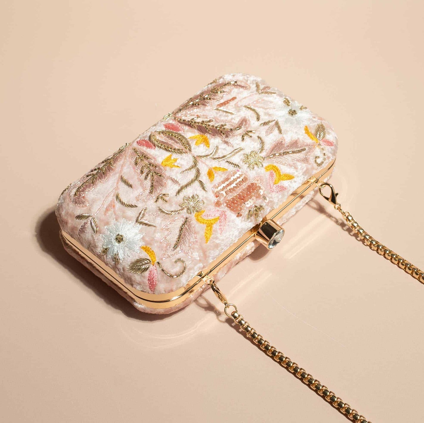 PRE-ORDER - MEENA (Nude Pink Velvet)