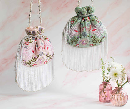 PRE-ORDER - Spring Bloom Pouch (Light Pink)