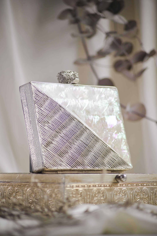 PRE-ORDER - ELAYNA (Mother of Pearl) - Silver