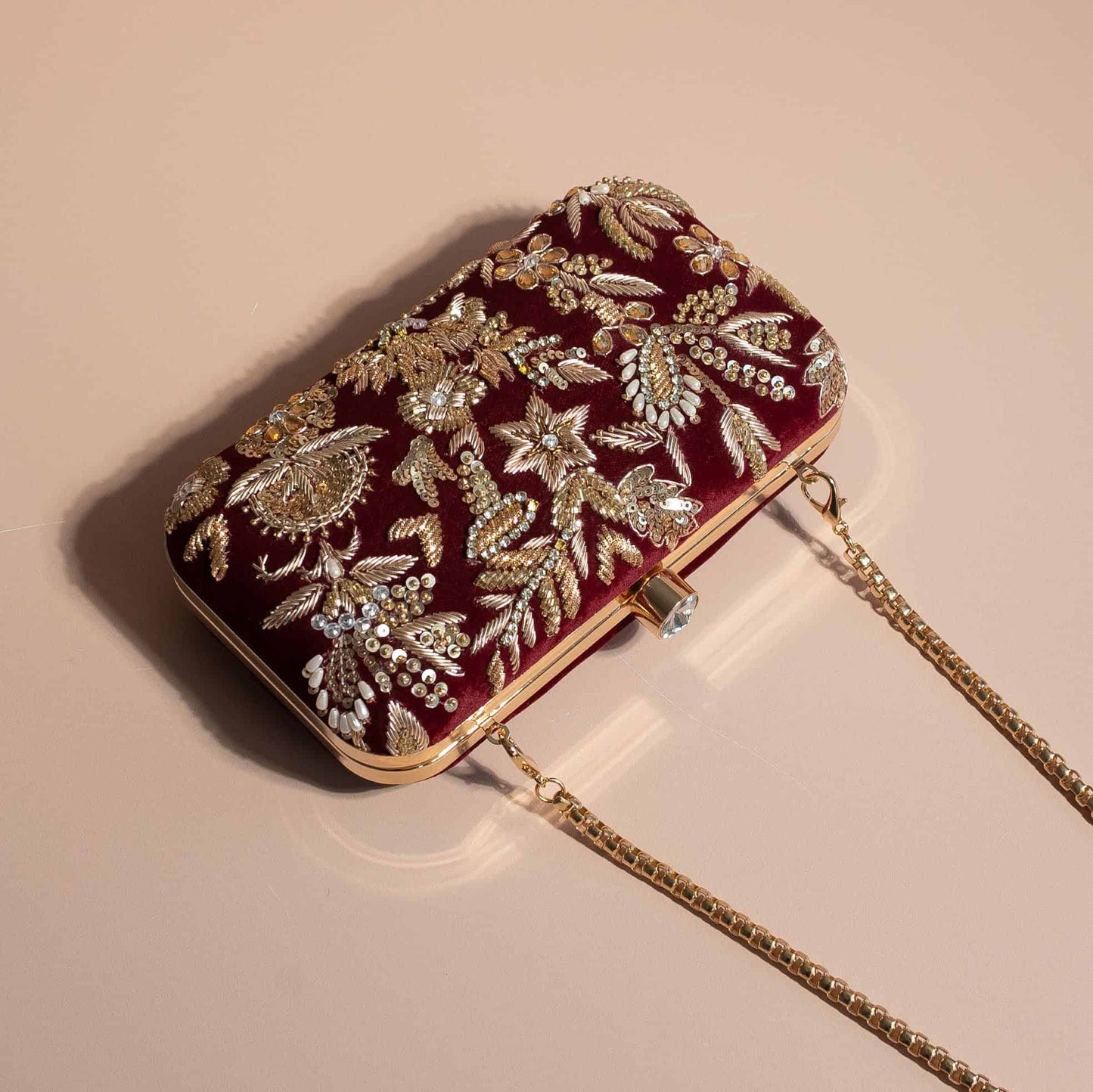 PRE-ORDER - Jaslin (Maroon Velvet)