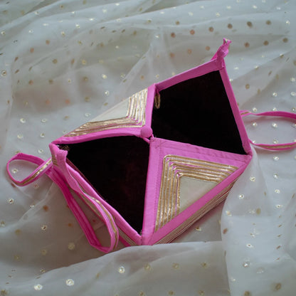 Maharani Petite Gift Box (Hot Pink & Nude Beige)