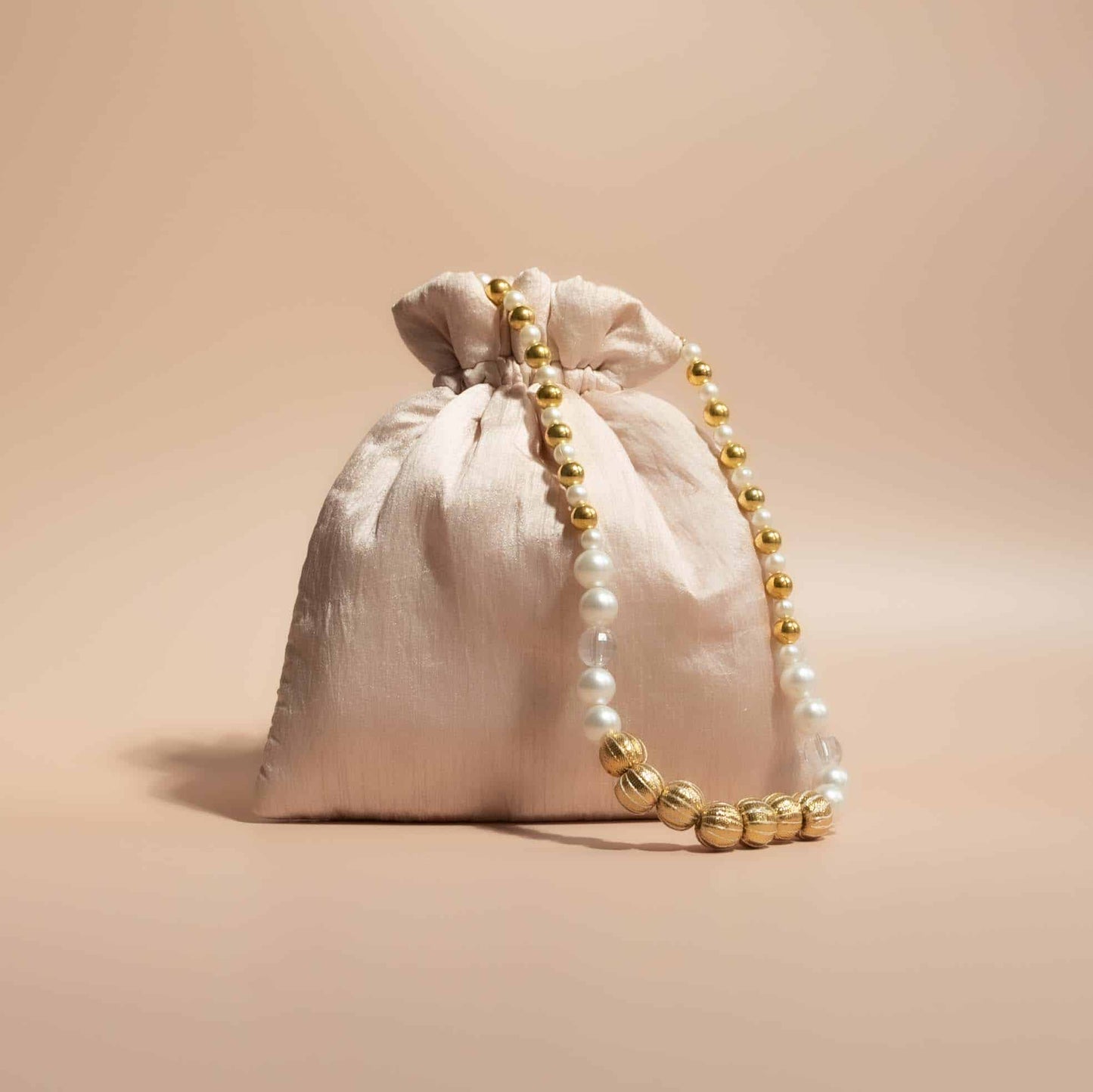 PRE-ORDER - CHAYA Potli Bag (Nude Pink)