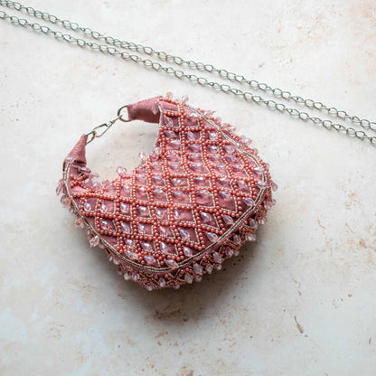 PRE-ORDER - Tala Handbag (Dusky Pink Suede)