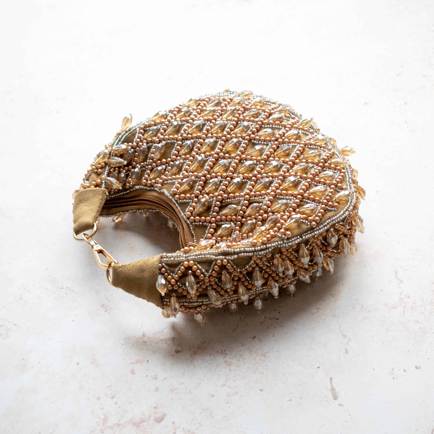 PRE-ORDER - Tala Handbag (Bronze Suede)