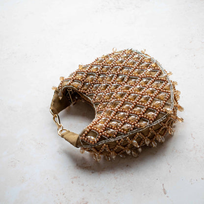 PRE-ORDER - Tala Handbag (Bronze Suede)