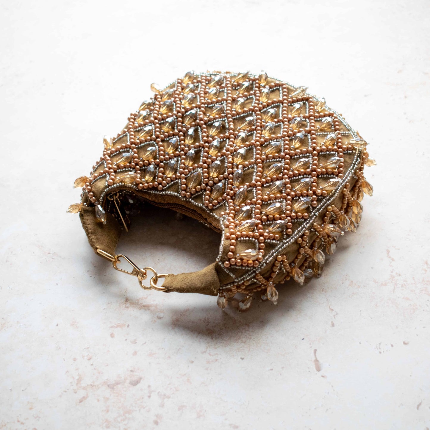 PRE-ORDER - Tala Handbag (Bronze Suede)