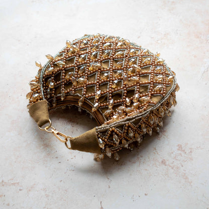 PRE-ORDER - Tala Handbag (Bronze Suede)