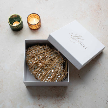 PRE-ORDER - Eliana Clip Purse (Bronze Velvet)