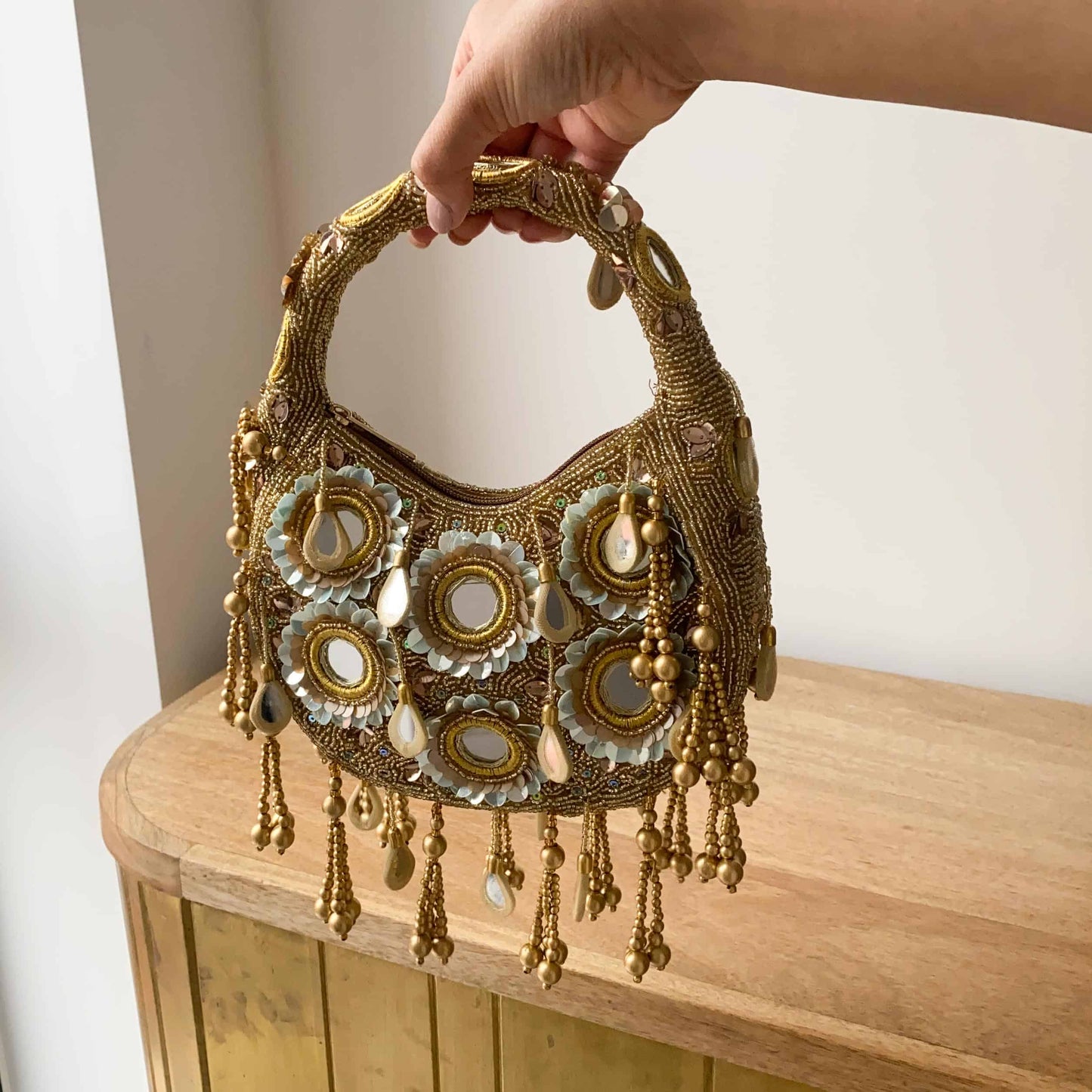 PRE-ORDER - Lolita Handbag (Bronze)