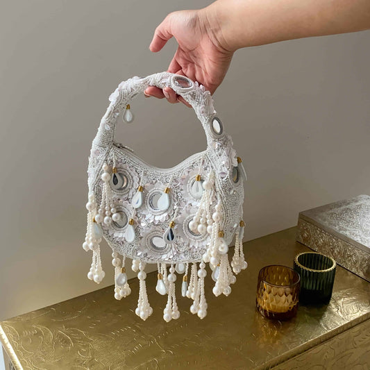 PRE-ORDER - Lolita Handbag (White)