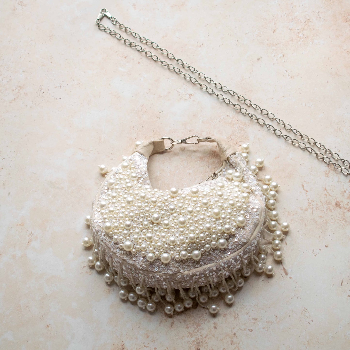 PRE-ORDER - Pearl Moon Handbag