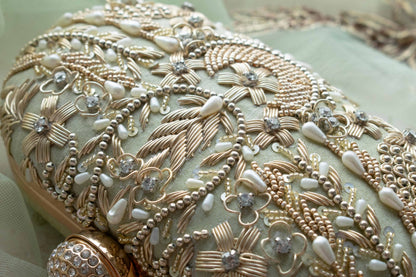 PRE-ORDER - Aashna (Pistachio Mint)