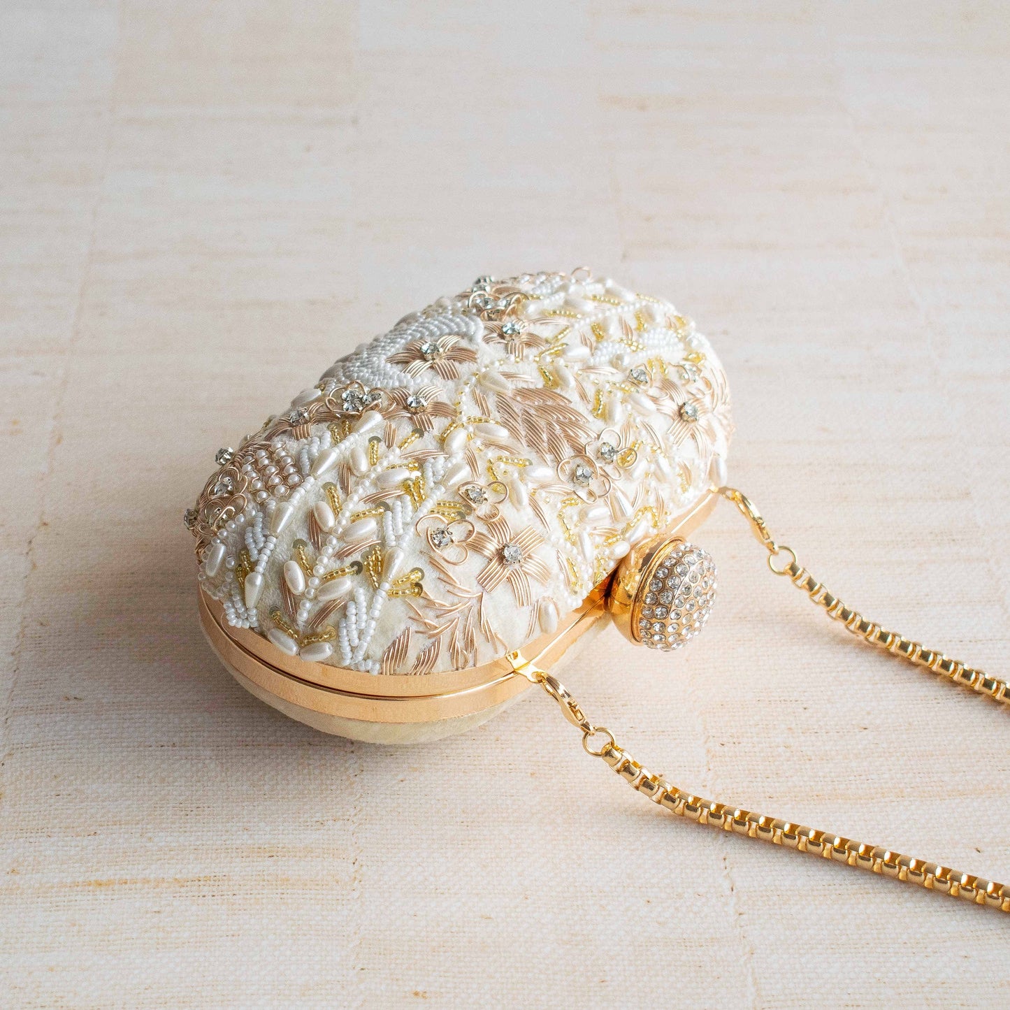 PRE-ORDER- Aashna (Cream Velvet)