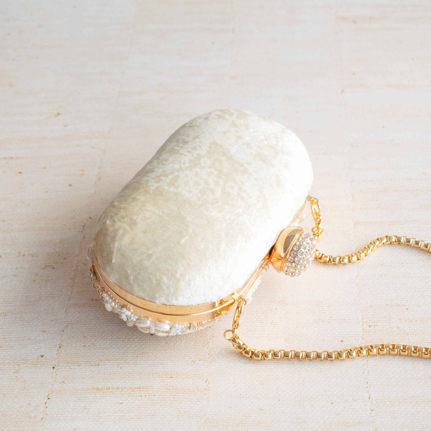 PRE-ORDER- Aashna (Cream Velvet)