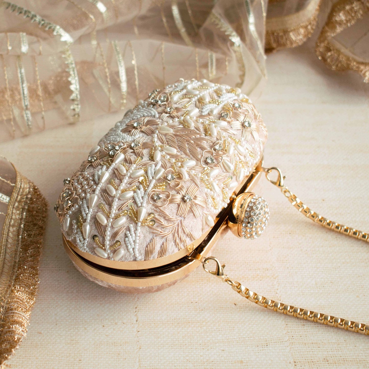 PRE-ORDER - Aashna (Nude Velvet)