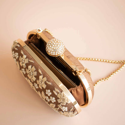 PRE-ORDER - ASHA - Oval (Chocolate Brown)